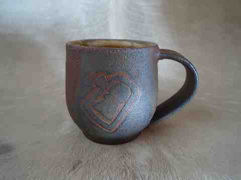 古墳勾玉マグカップ